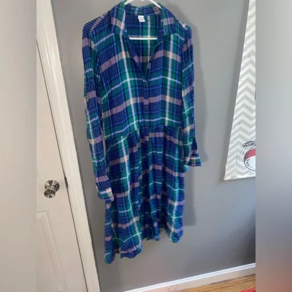 NWT Old Navy PLAID Dress